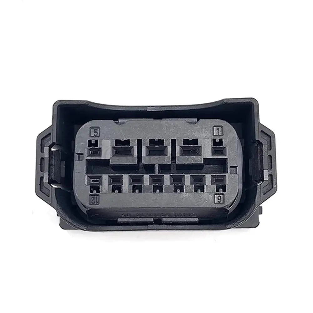 12 pin car LED lamp headlight plug wire harness auto waterproof connector series 61132359991 1-1452335-1 1-1452334-1