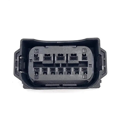 12 pin car LED lamp headlight plug wire harness auto waterproof connector series 61132359991 1-1452335-1 1-1452334-1