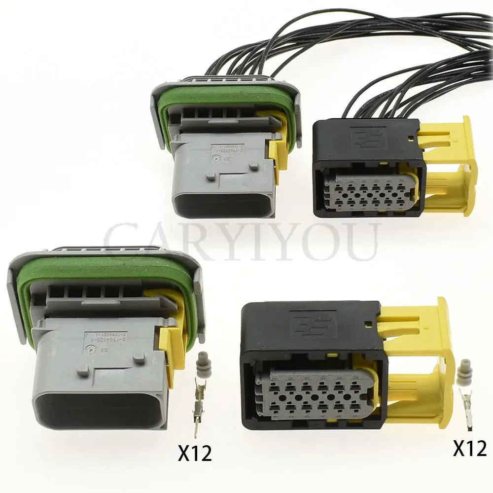 Female male 12 pin 1-1564520-1 1-1703639-1 auto urea pump plug electrical waterproof connector new energy socket