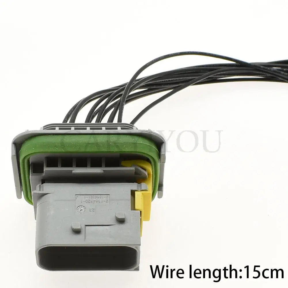 12 pin auto urea pump plug electrical waterproof connector showing terminal layout and locking design