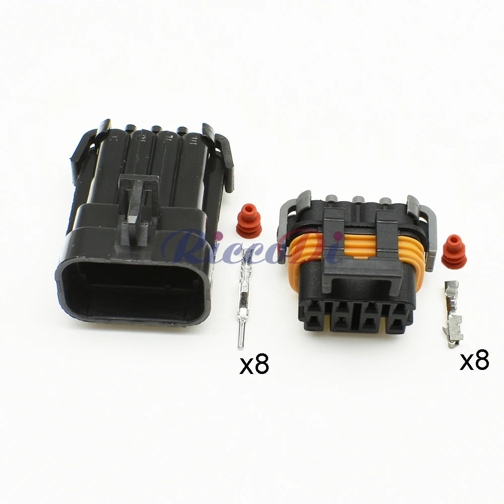 12047931 8 pin 1.5 series auto wire harness plastic housing waterproof male female socket