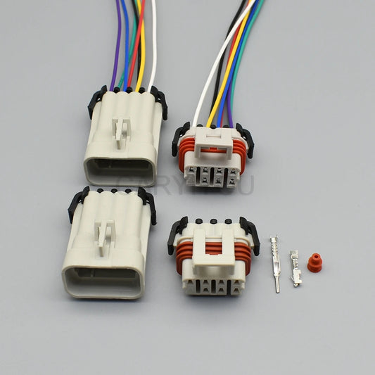 12047933 7 pin automotive grey waterproof wiring harness connector