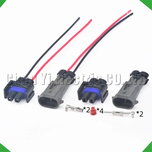 12162017 2 pin AC clutch waterproof connector for GM