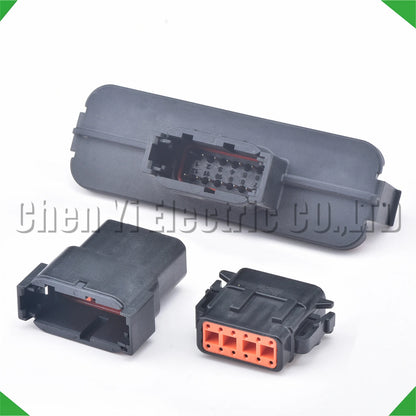 12 pin DTM series wire harness connector