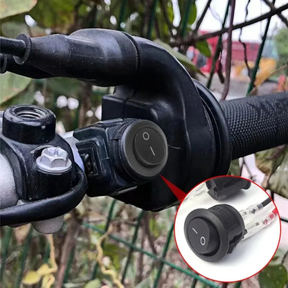 12V 24V round rocker toggle switch with wiring