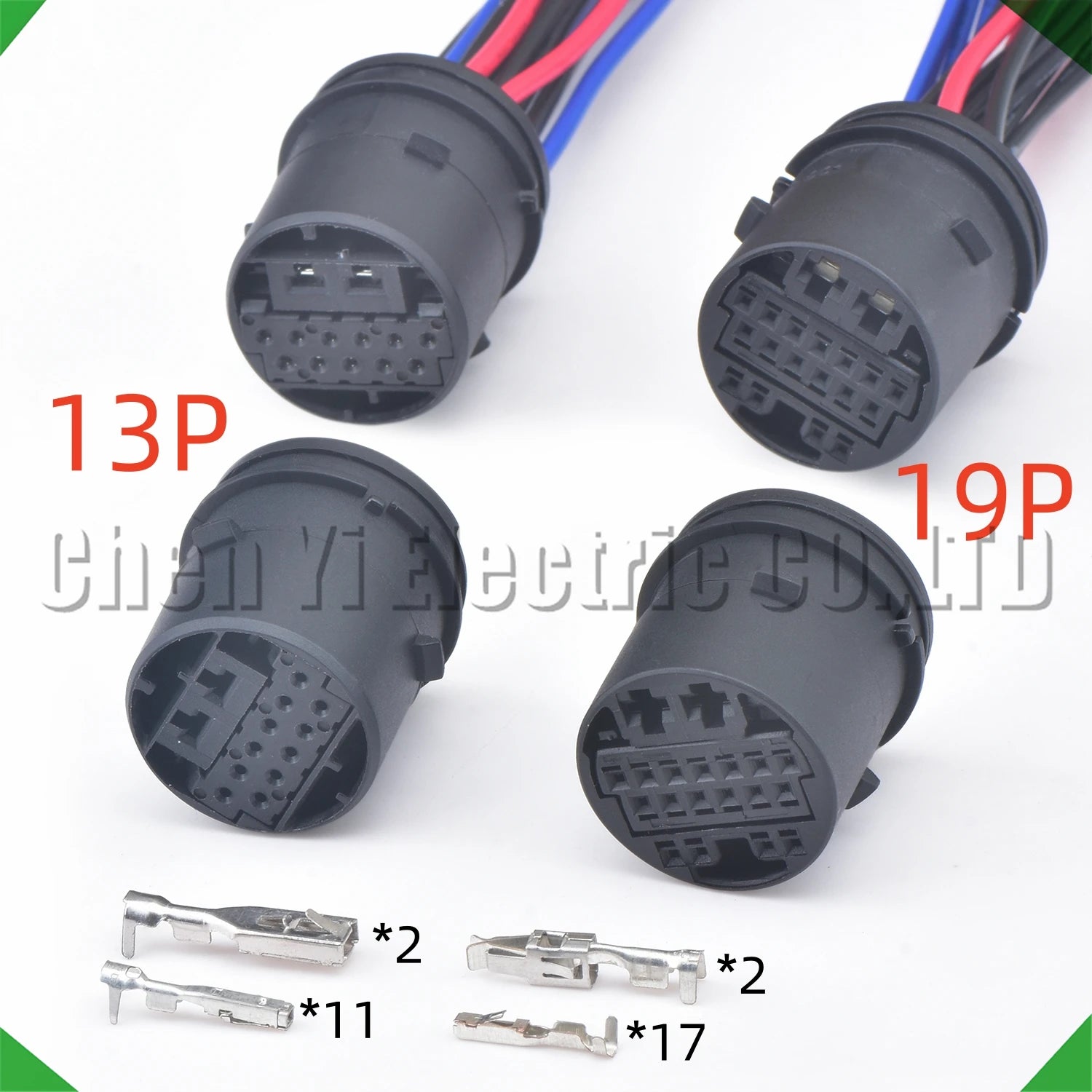 13/19 pin automotive door connector hole plug
