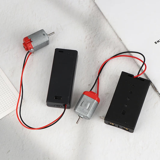 130 motor kit with battery case and switch DIY
