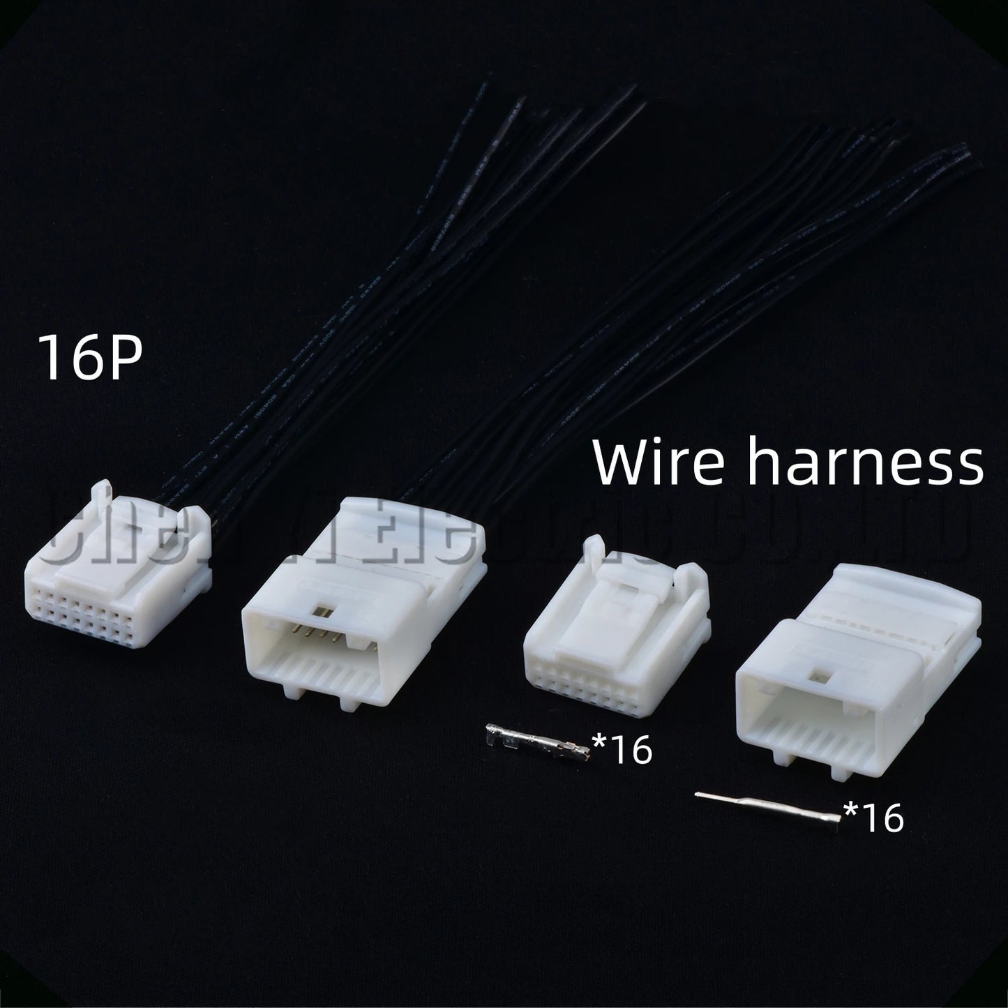 1318774-1 16 pin car audio navigation connector for Toyota Nissan