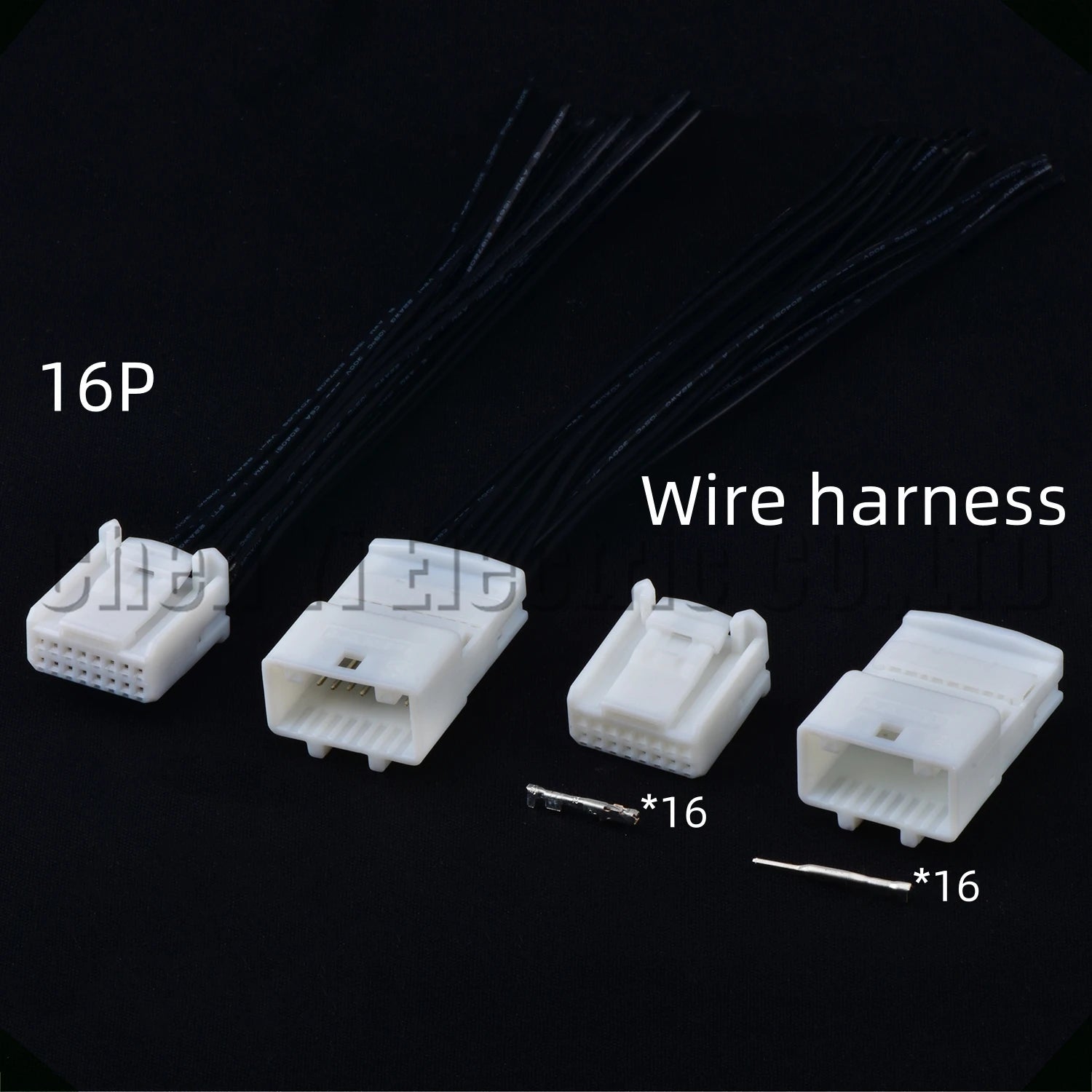 1318774-1 16 pin car audio navigation connector for Toyota Nissan