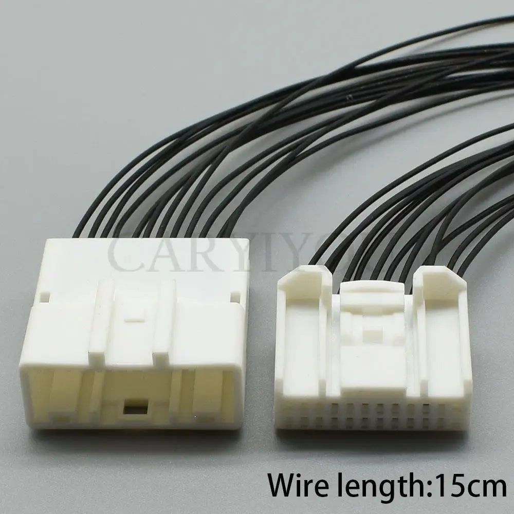 1376103-1 24P male car rearview mirror docking electric wire unsealed socket