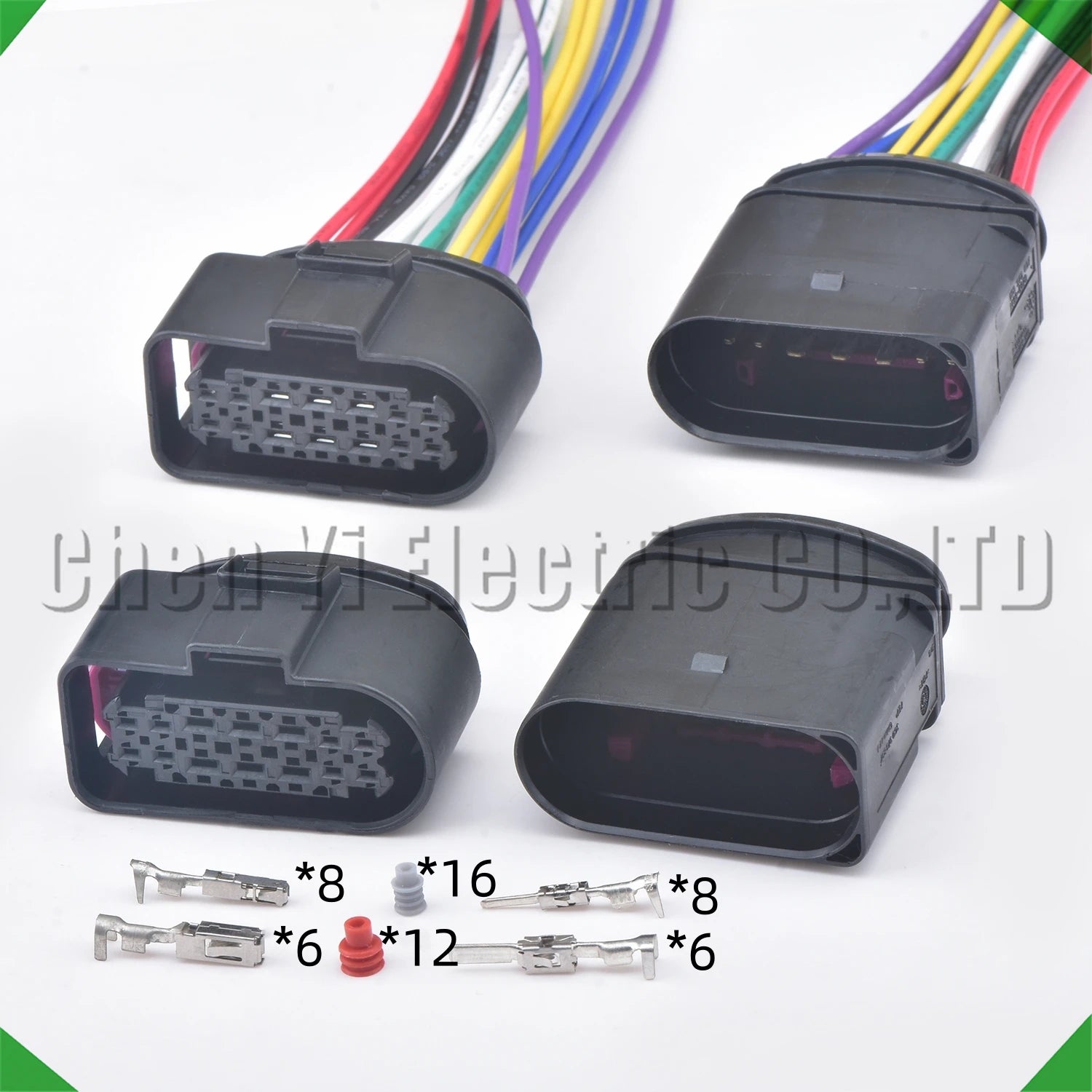 14 pin automotive headlight wire harness connector