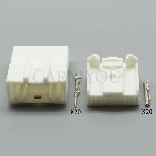 1473750-1 20 pins car CD player wiring harness socket low current audio connector