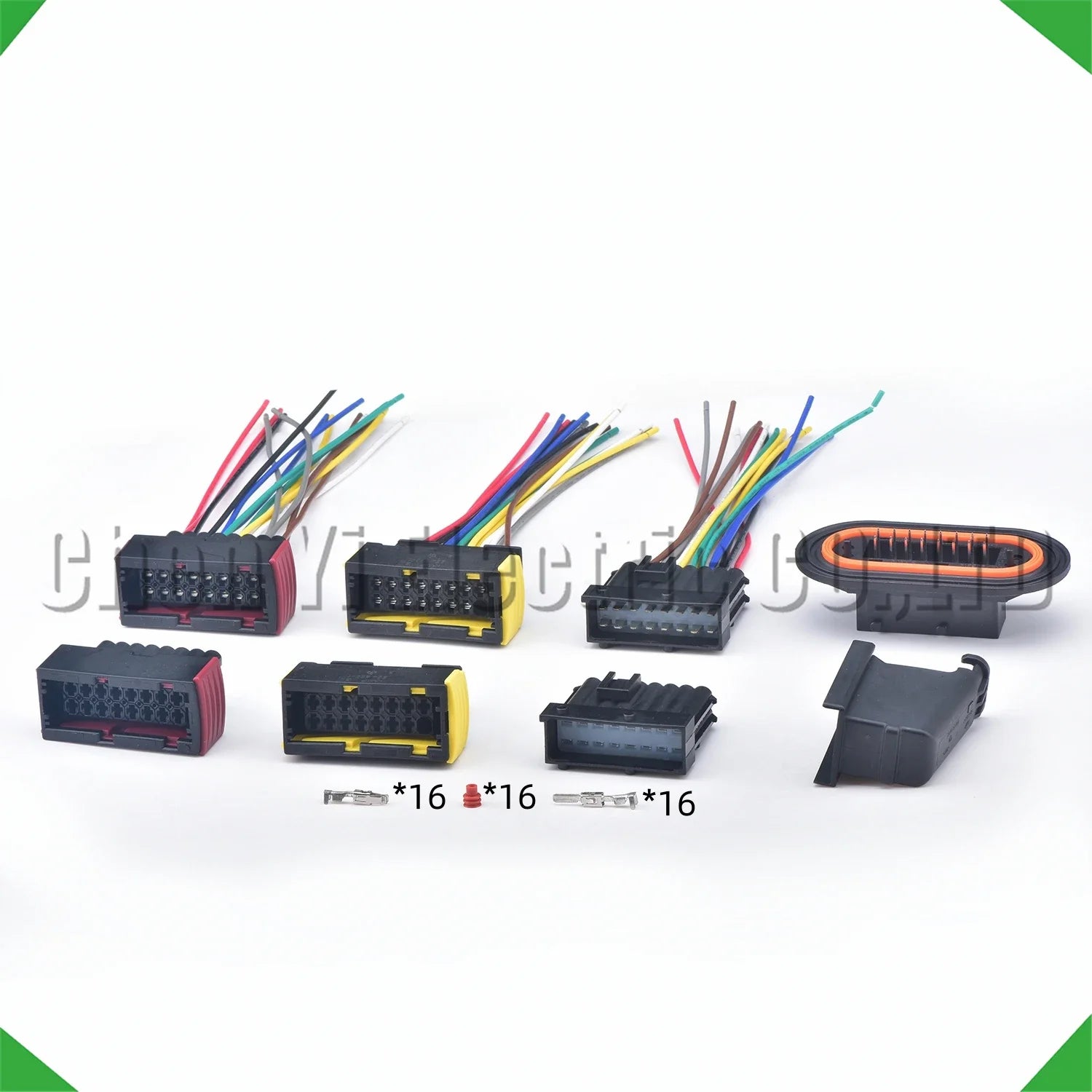 15 16 pin automotive ECU waterproof connector