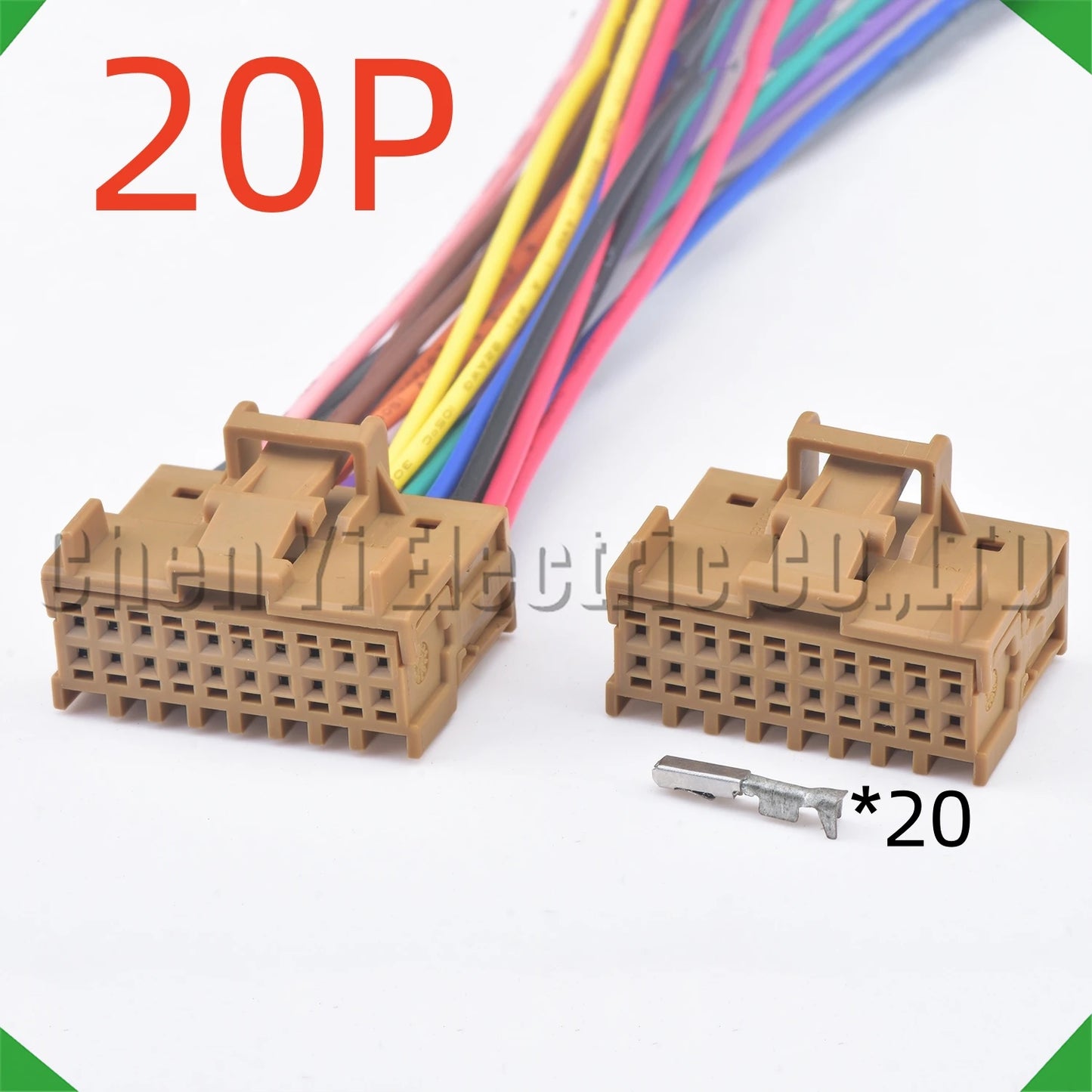 20 pin AFS headlight connector 1563337-2