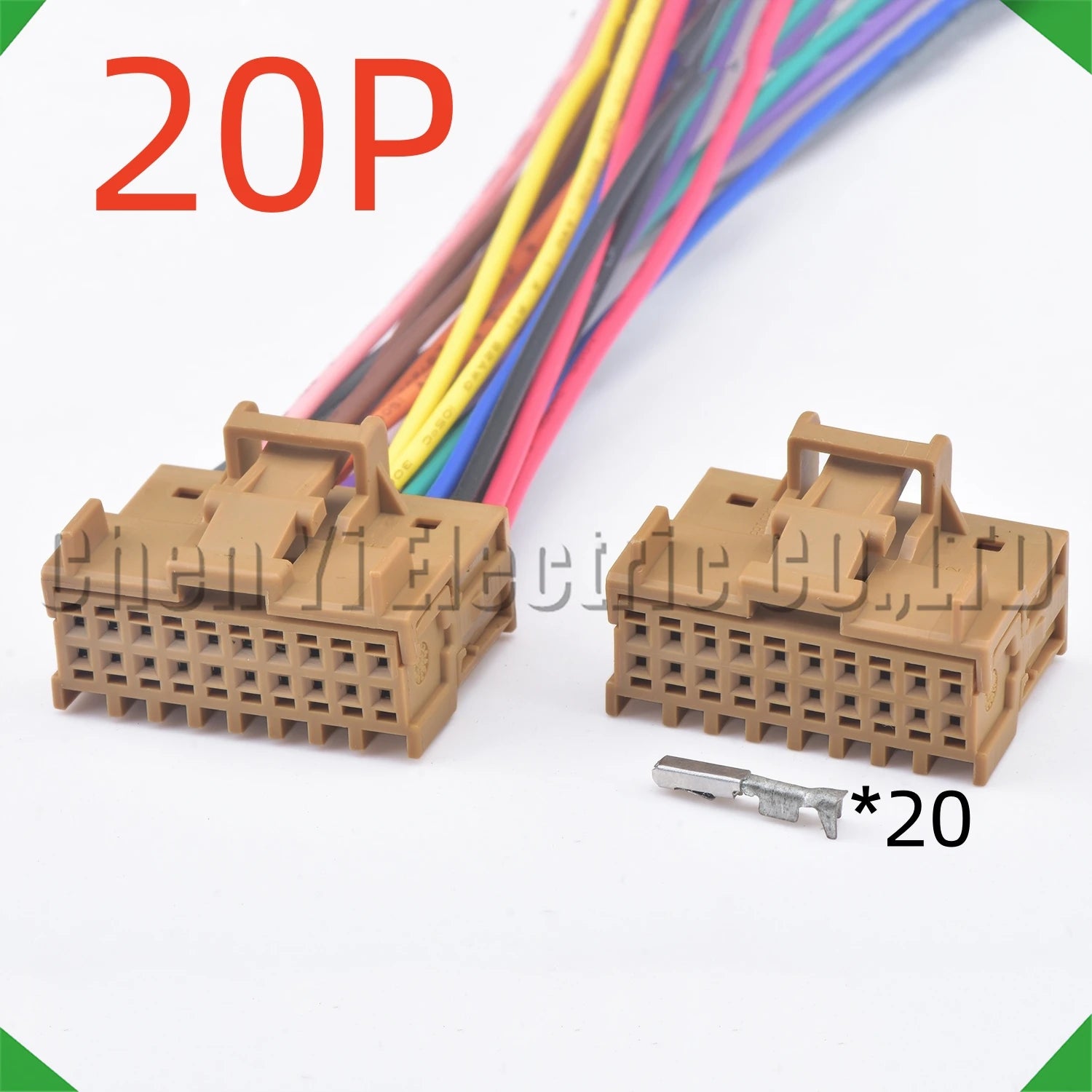 20 pin AFS headlight connector 1563337-2