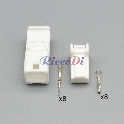 1565804-1 8 pins Tyco Amp auto connector socket electric wire terminal cable harness male female plug for Toyota