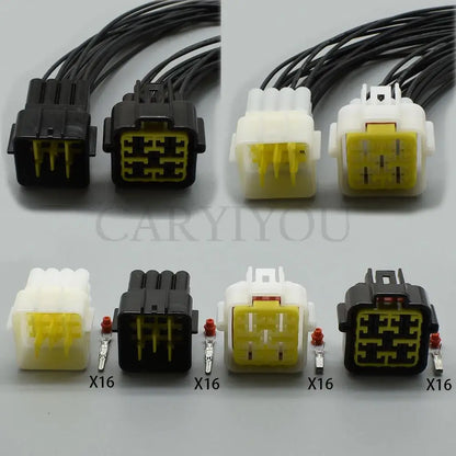 16 way car waterproof wire socket auto plastic housing cable adapter with cables FW-C-16M-B FW-C-16F-B