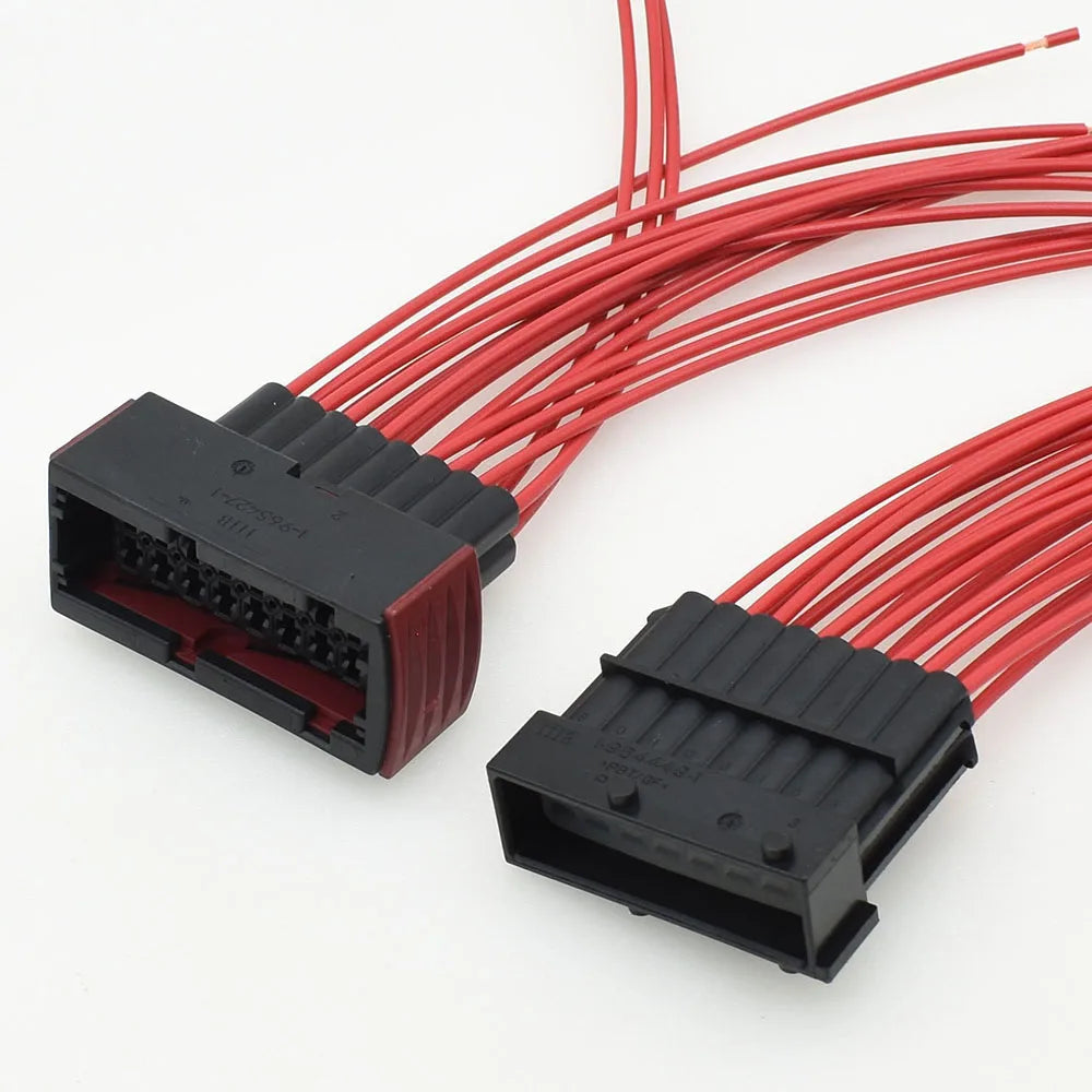 16P male female auto ECU connector plug series for car electrical wiring 1-964449-1 1-965427-1