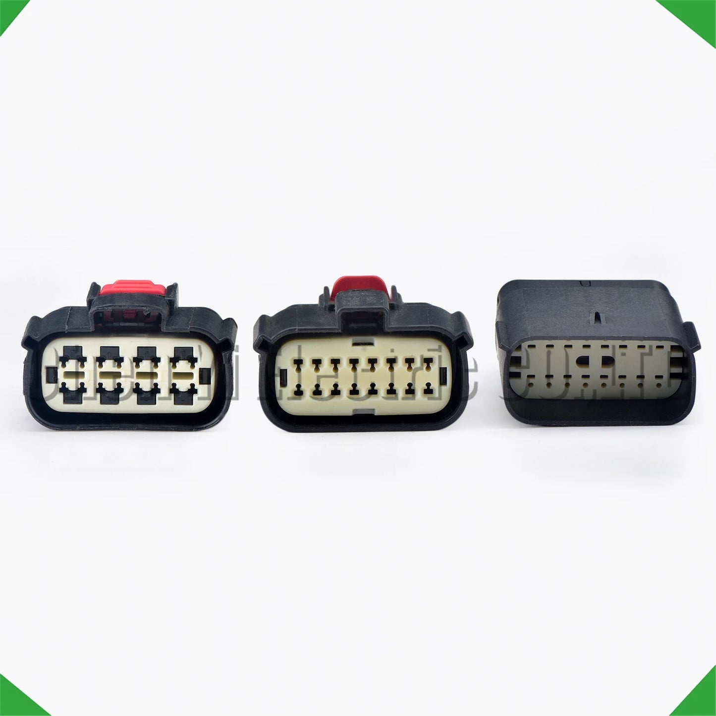 Set of 16 Pin auto connectors for headlight lamp, wire harness plug 33472-1601 33482-1606 54241630 for multiple car models
