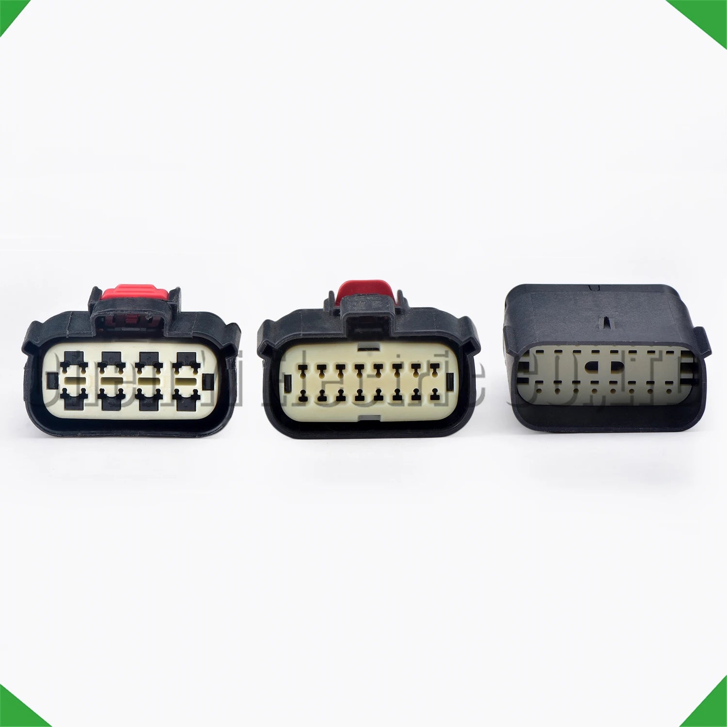 Set of 16 Pin auto connectors for headlight lamp, wire harness plug 33472-1601 33482-1606 54241630 for multiple car models