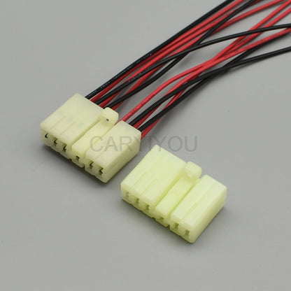172497-1 11 pin car audio connector terminal detail for light yellow female plug