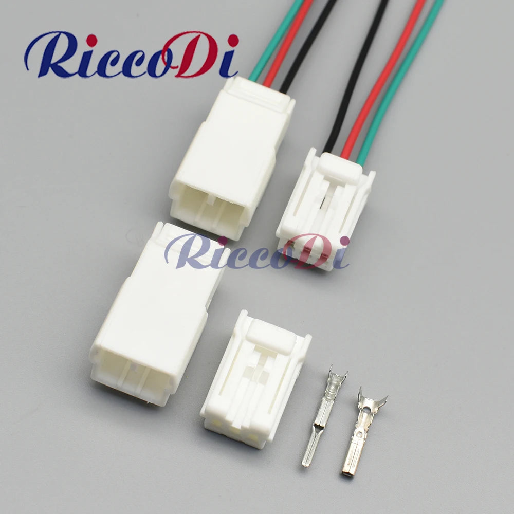 174928-2 174921-1 3 holes automotive female male connector car reading light harness cable socket overview for auto vehicles