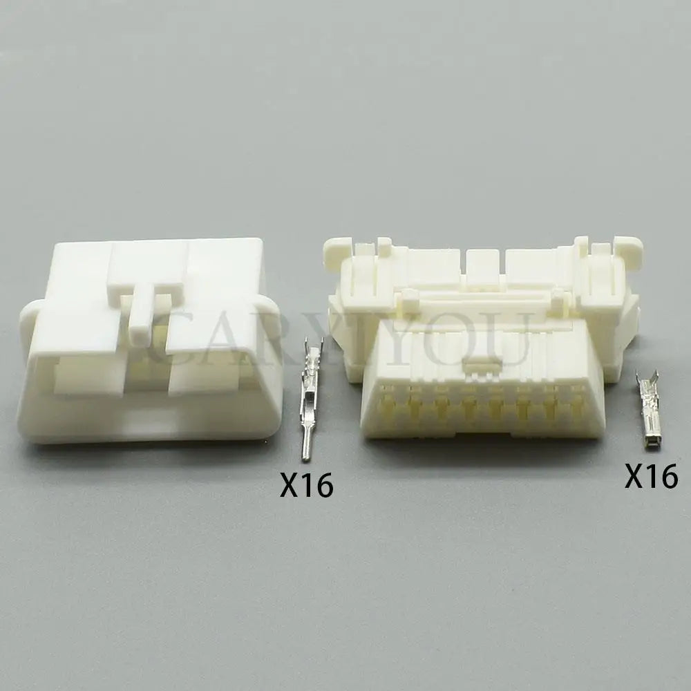 179631-1 16 pin female automotive connector for Toyota OBD diagnostic tool interface