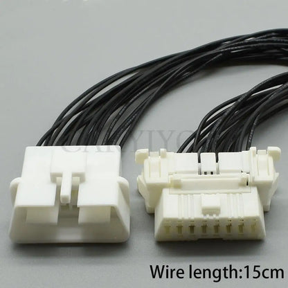 179631-1 16 pin male automotive connector for Toyota OBD diagnostic tool interface