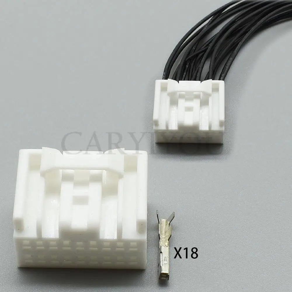 18 pin car automotive wiper switch wiring harness connector socket detail