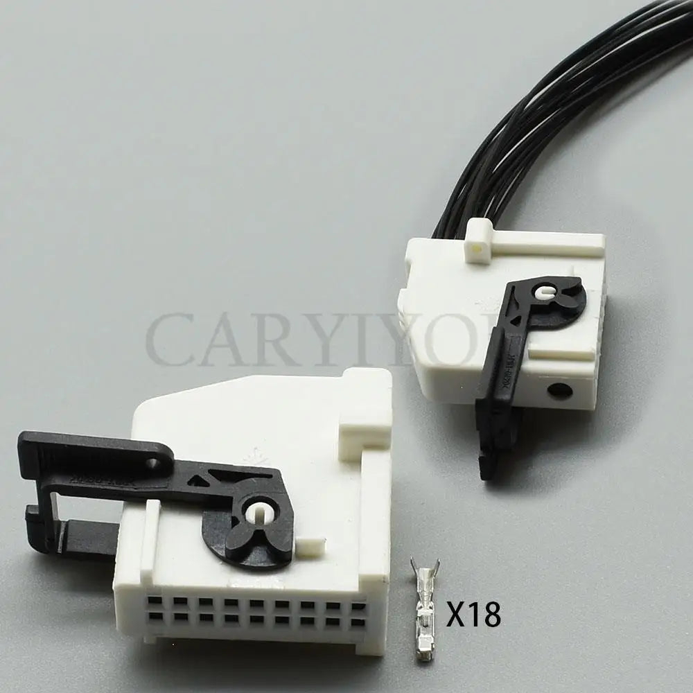 18 pin way car wire cable connector miniature auto unsealed socket 965778-1 1379100-2 2-967416-1 2-965777-1 8364656