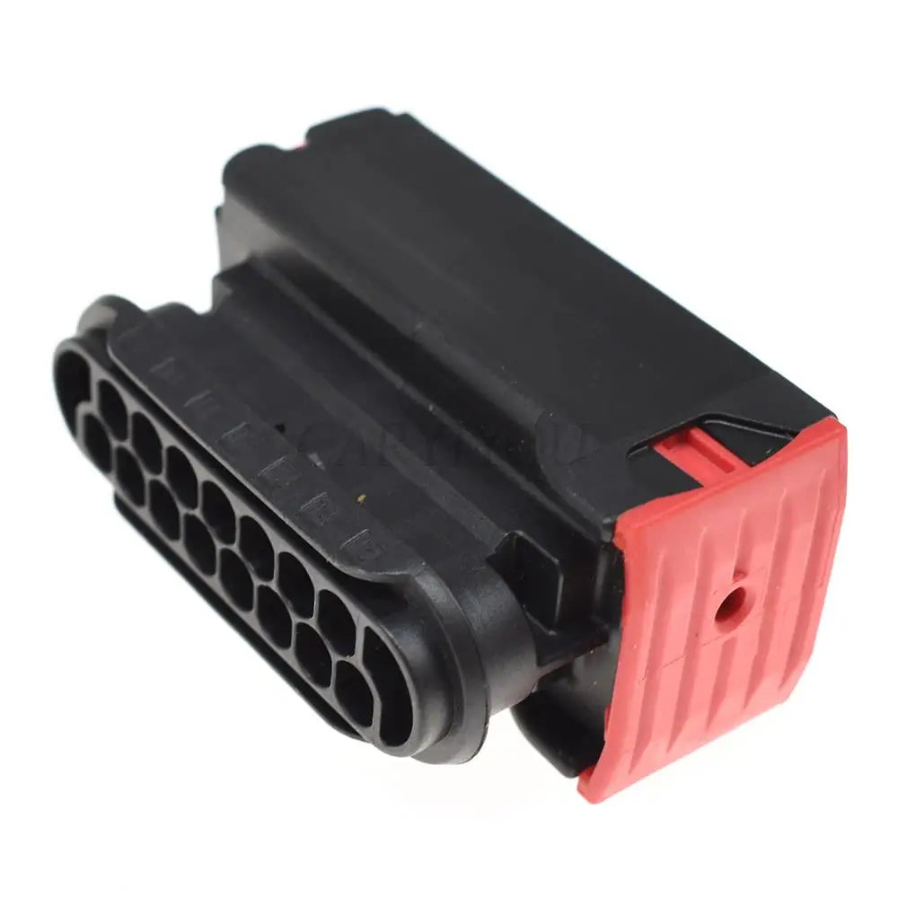 1801326-1 15 pin male automobile headlamp wire connector waterproof socket