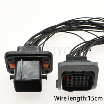 19 pins automotive new energy male female waterproof connector series 1192800MB 1192800FB