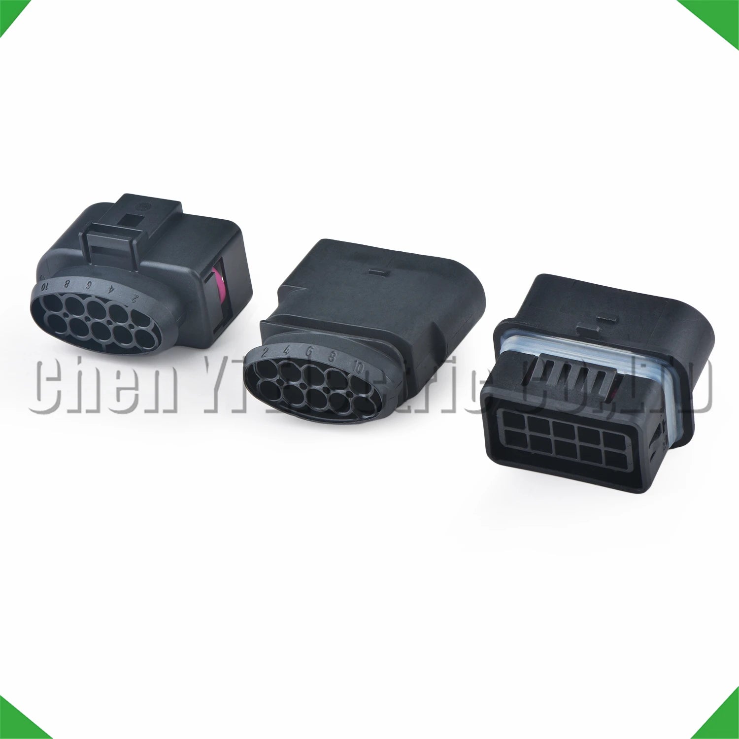 1J0973735 halogen headlamp wire harness connector