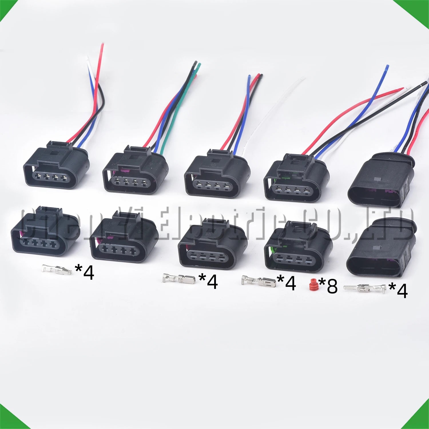 1J0973824 4 pin ignition coil connector for VW Audi