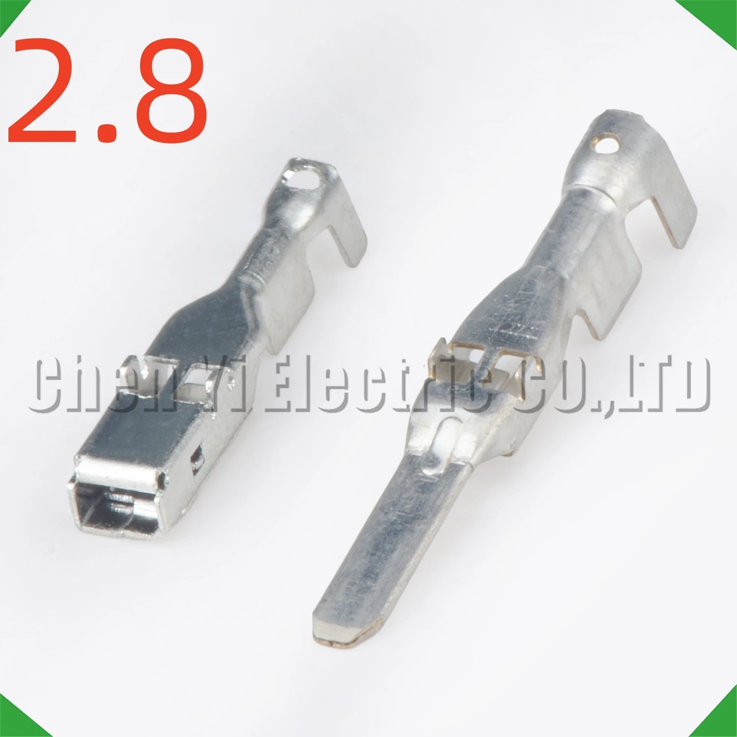 2.8mm male and female wire crimp pins for automotive connectors wire harness plug