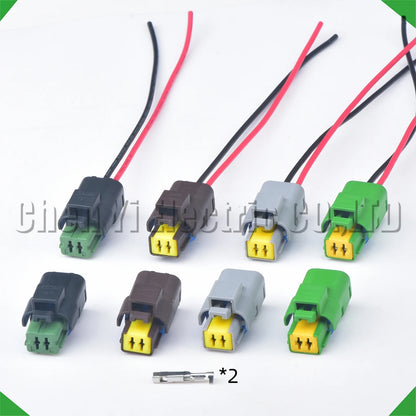 2 pin automotive headlight wire harness connector