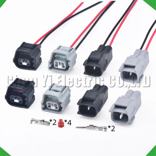 2 pin automotive connector plug 90980-11255 wide application