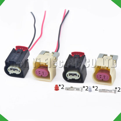 2 pin engine knock sensor wire harness connector