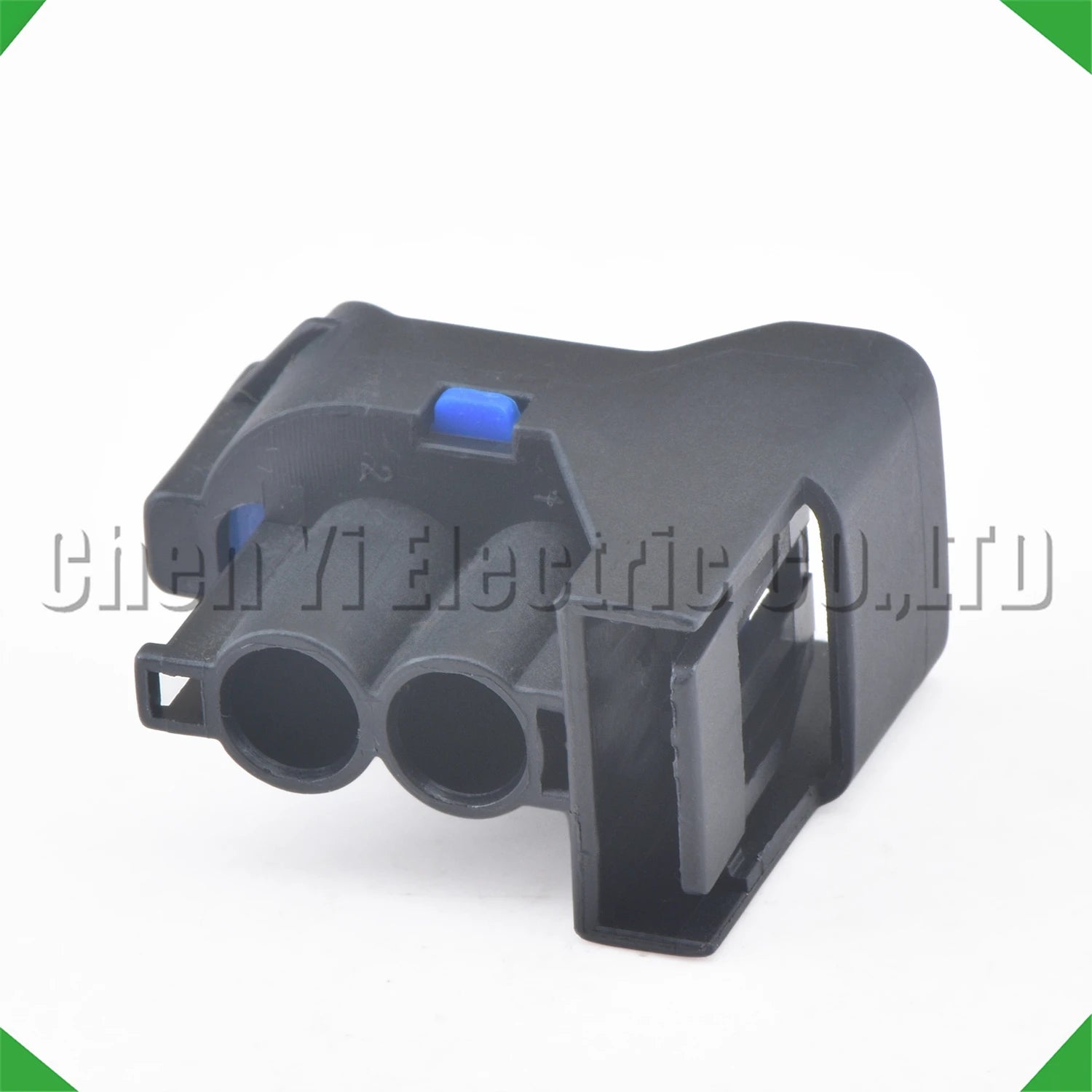 2 pin fog light plug automotive electrical connector close up