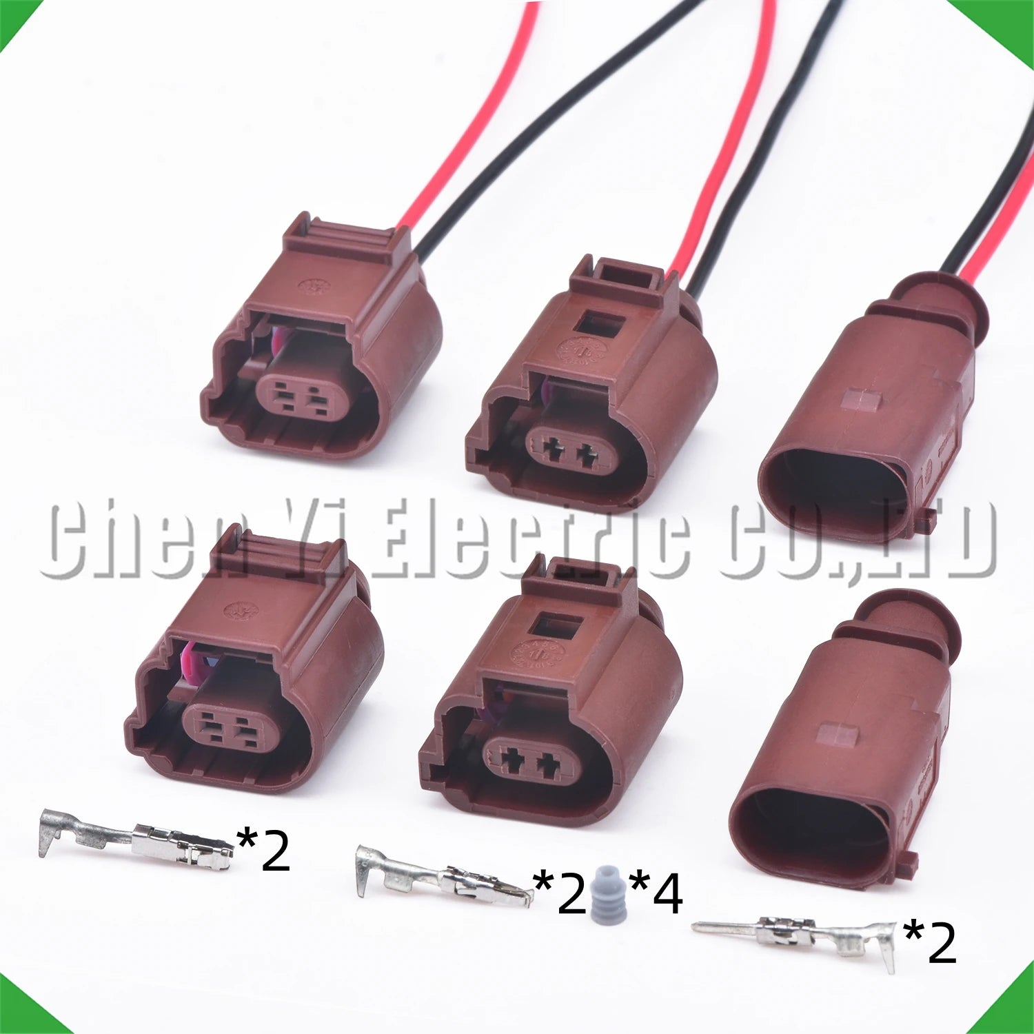 2 pin electric hand brake connector plug