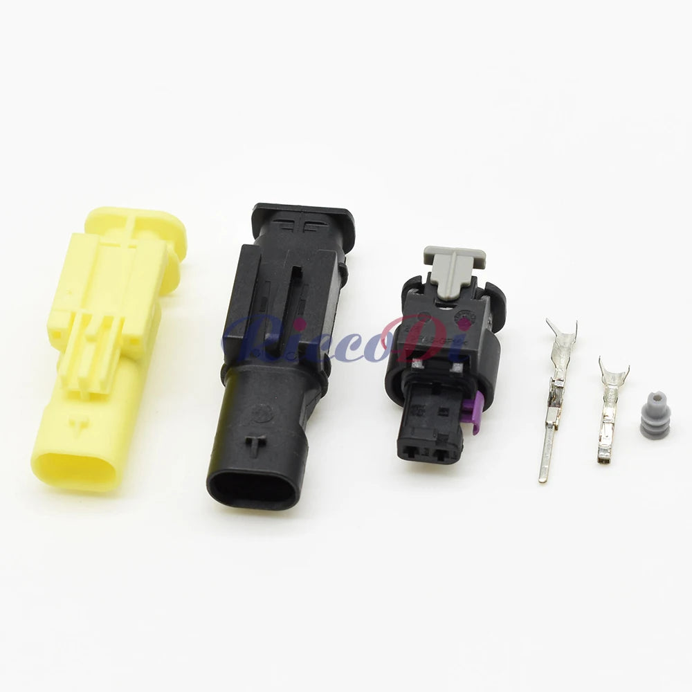 2 pin male and female plug designed for secure automotive urea sensor wiring