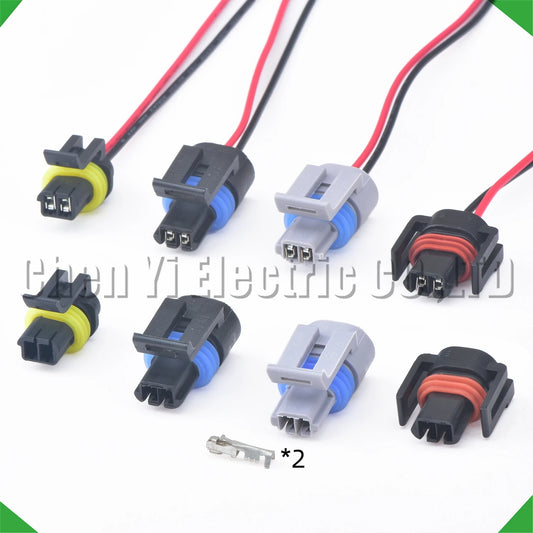 2 pin automotive temperature sensor connector plug