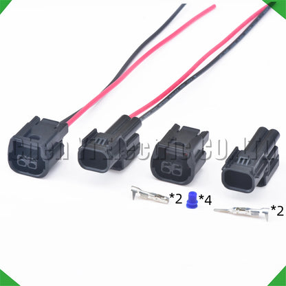 2 pin waterproof connector for LED headlight