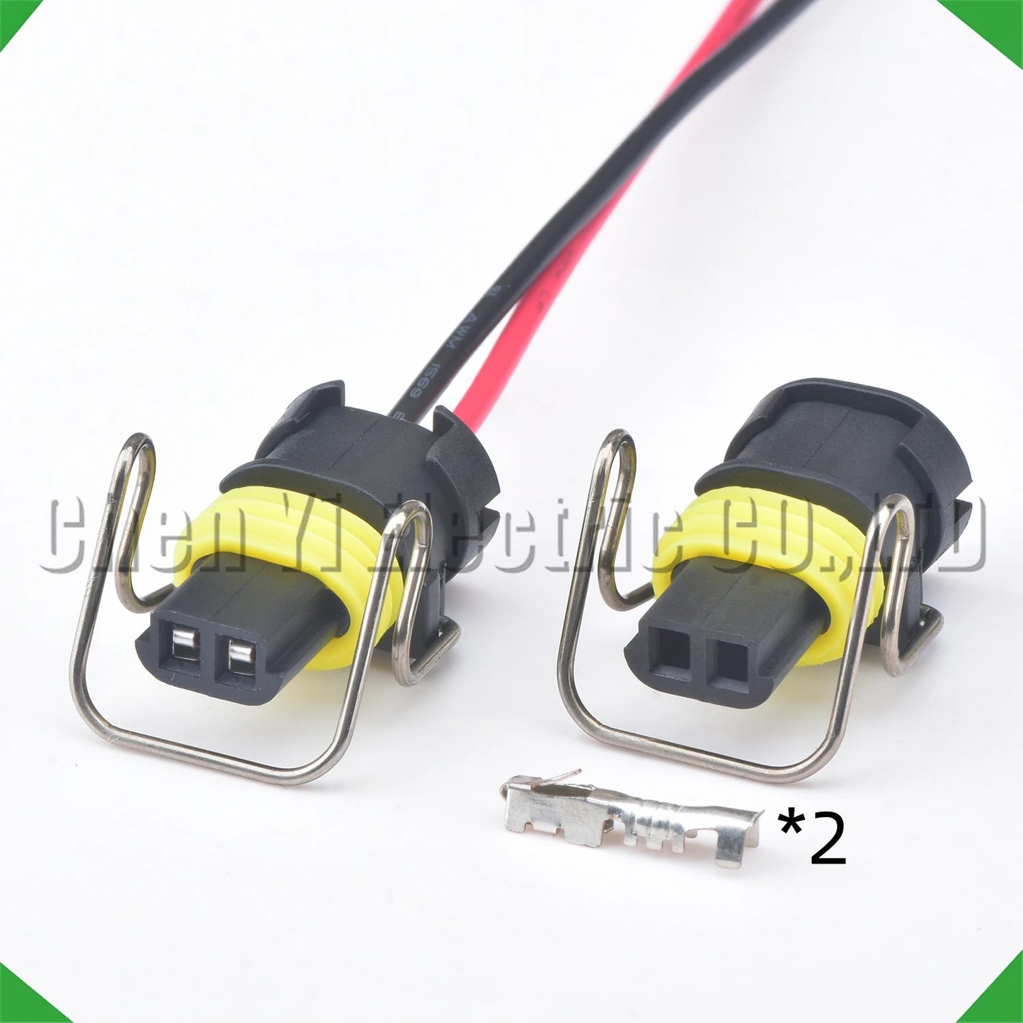 2 pin waterproof connector for excavator injector plug