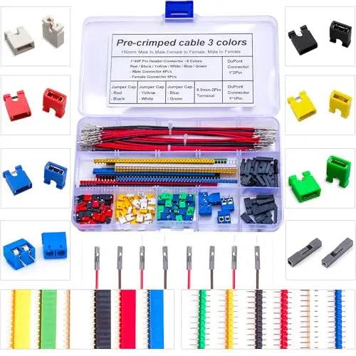 2.54mm Male Female Jumper Wire Connector Kit