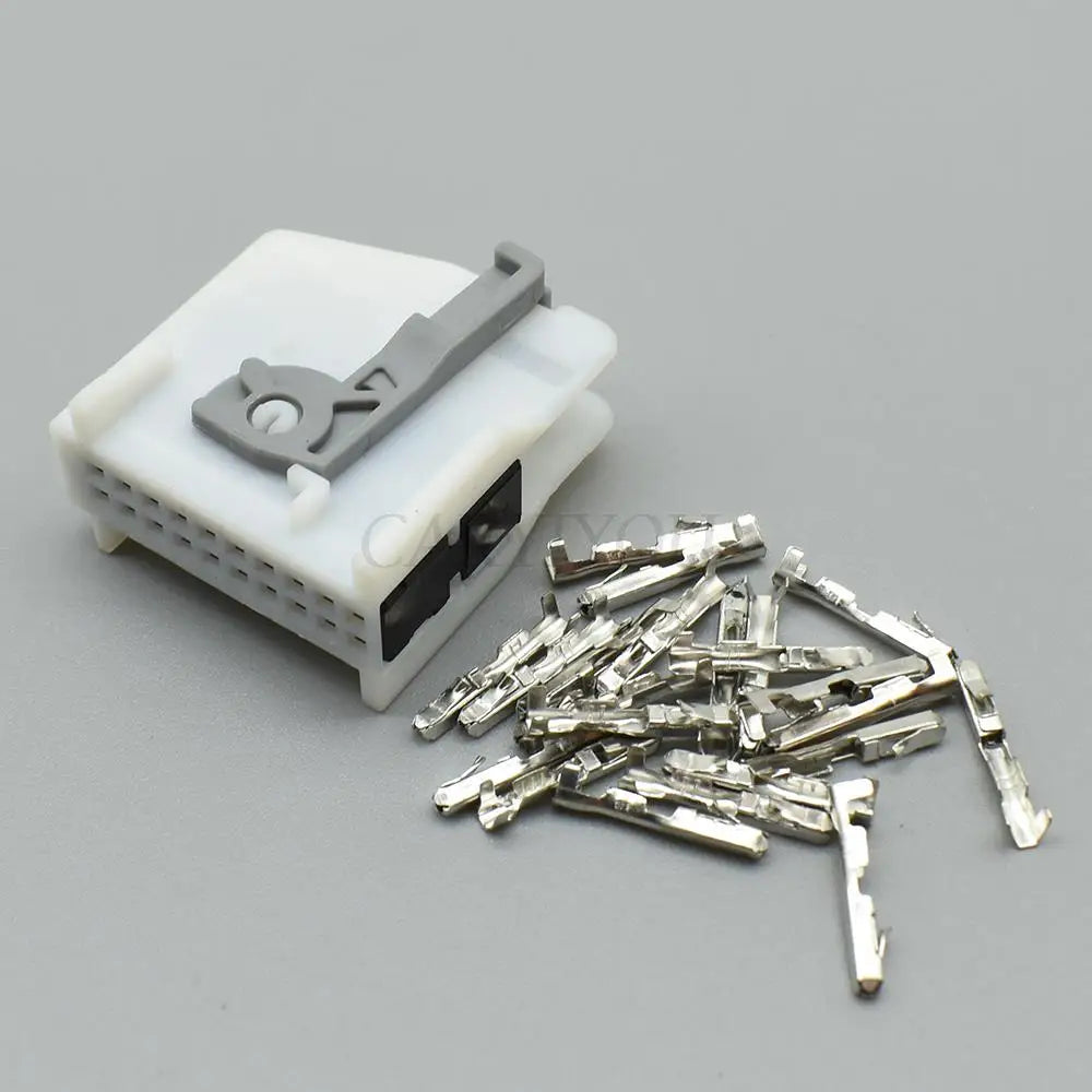 20 pin car wiring terminal plug automobile low power socket series 2-1718422-1 2-1719021-3 auto plastic housing connector