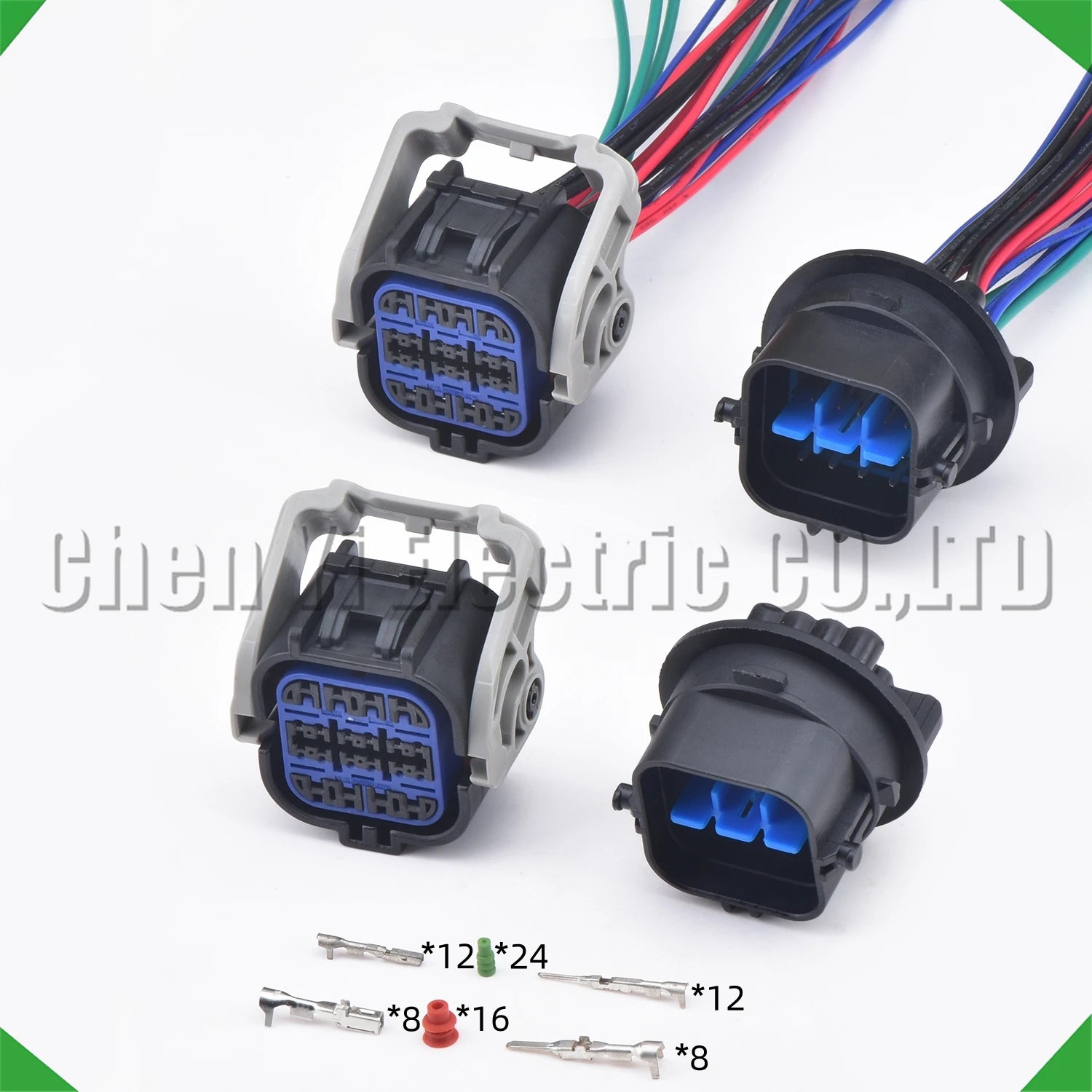 20 pin waterproof headlight connector plug