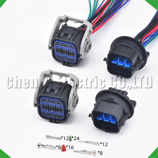 20 pin waterproof headlight connector plug