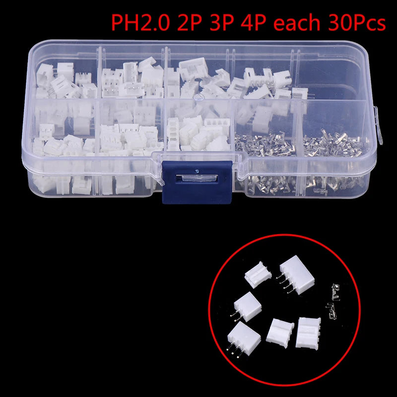 2.0mm pitch JST PH connector set