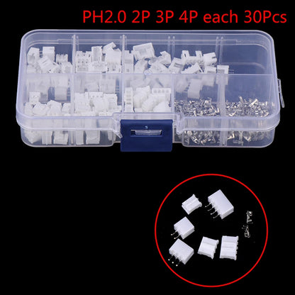 2.0mm pitch JST PH connector set